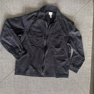 H&M Dark Gray Shirt Jacket